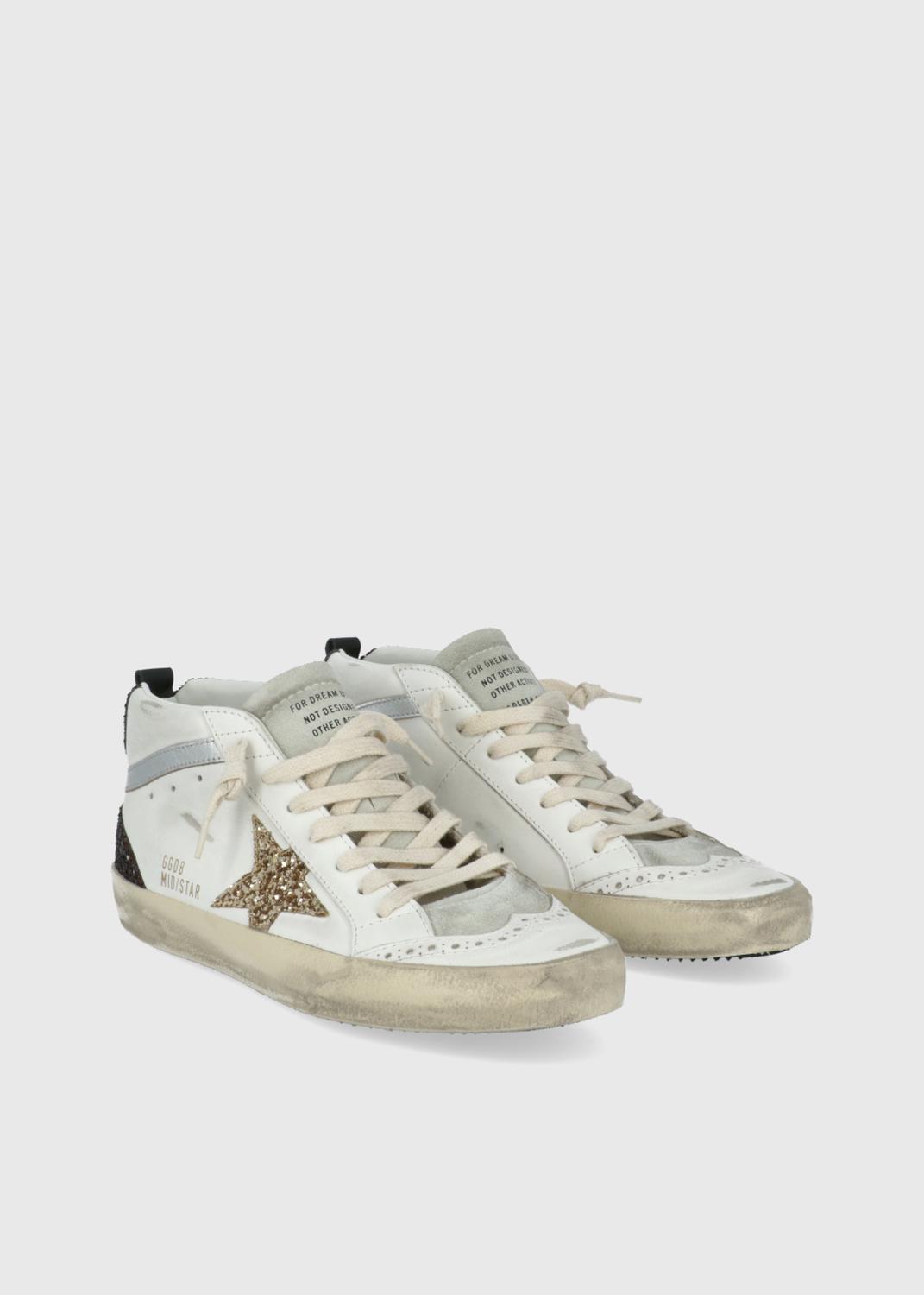 Golden Goose tenis Mid-Star para mujer GLG-ZDMIDSTA - LOUDER Lifestyle