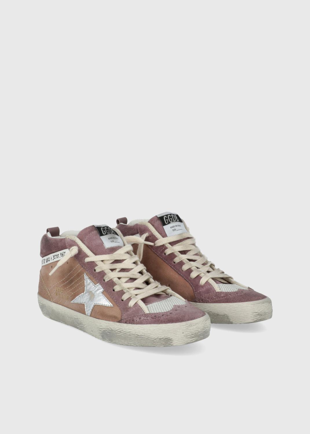 Golden Goose tenis Mid-Star para mujer GLG-ZDMIDSTA - LOUDER Lifestyle