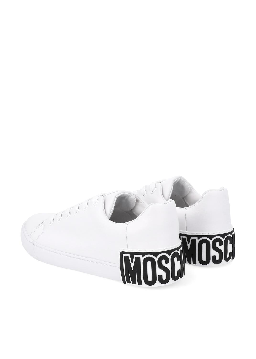Moschino sneakers con parche de logo para hombre MSC-MB15402