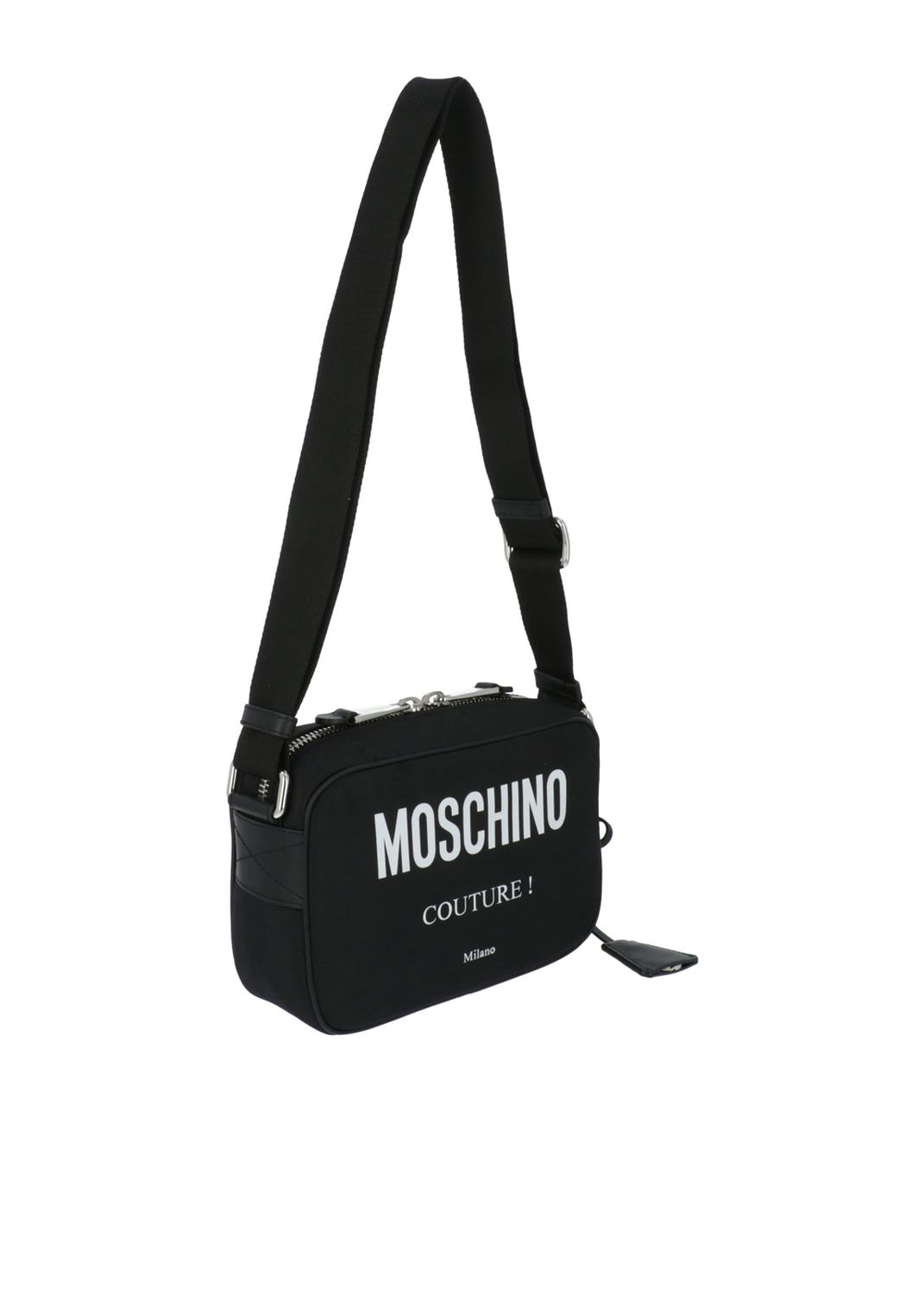Moschino bolsa de hombro con logo MSC-Z2A7427