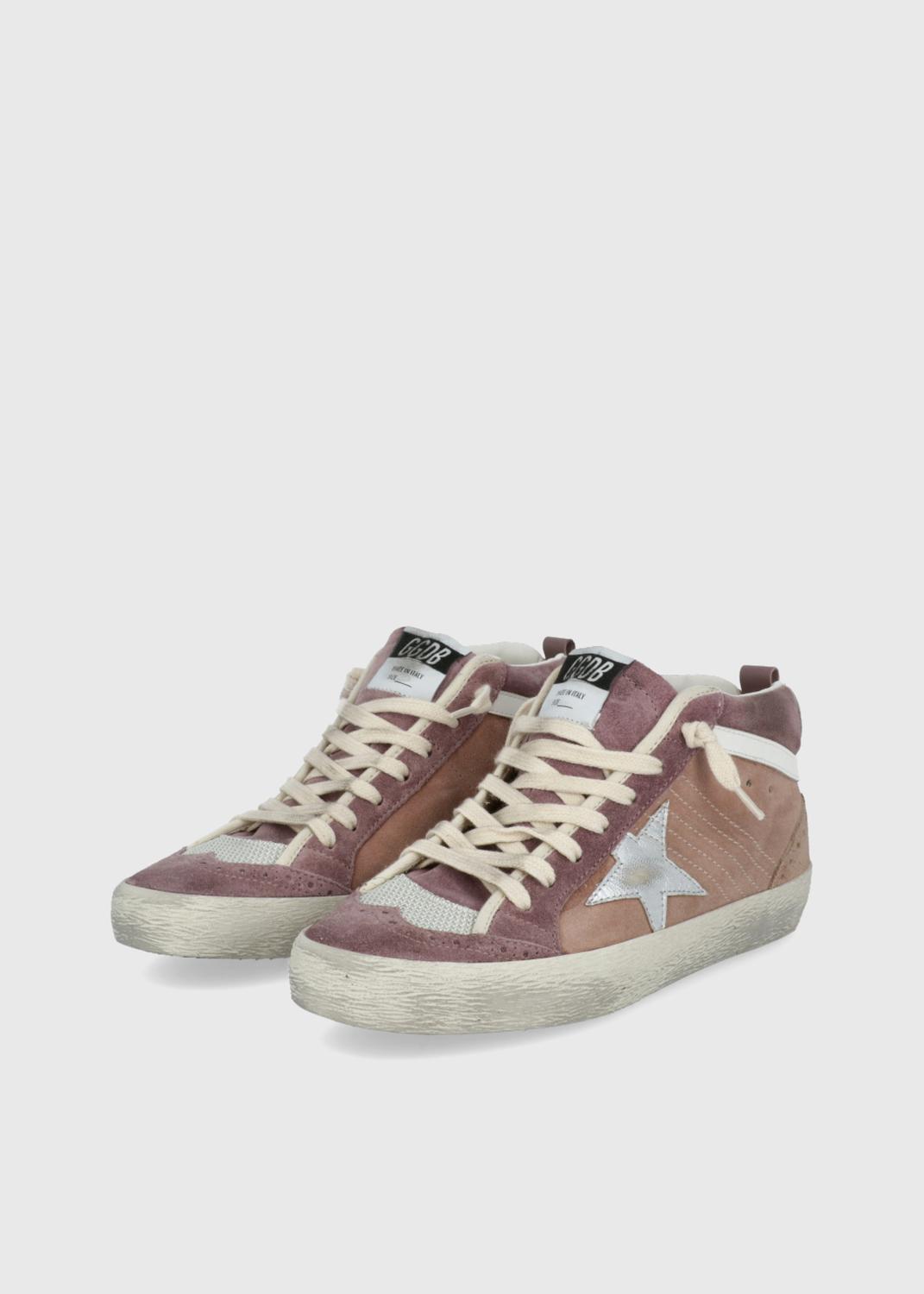 Golden Goose tenis Mid-Star para mujer GLG-ZDMIDSTA - LOUDER Lifestyle