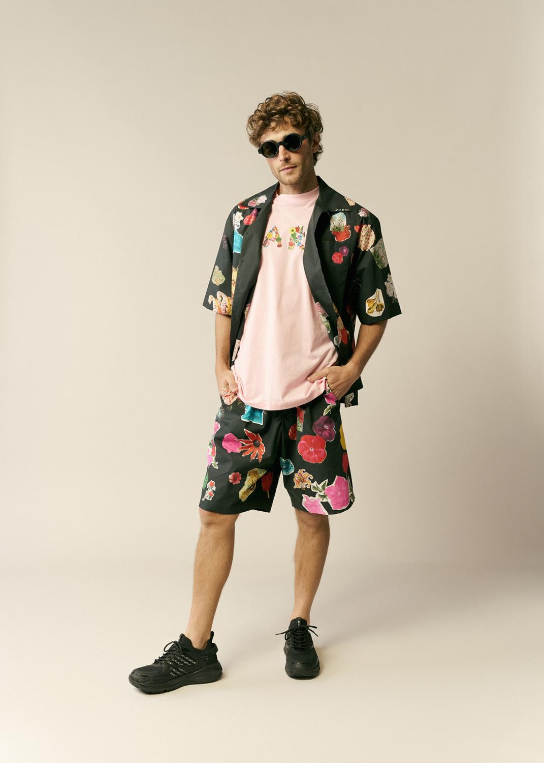 Marni T-Shirt con estampado floral MRI-CUMU0213 - LOUDER Lifestyle