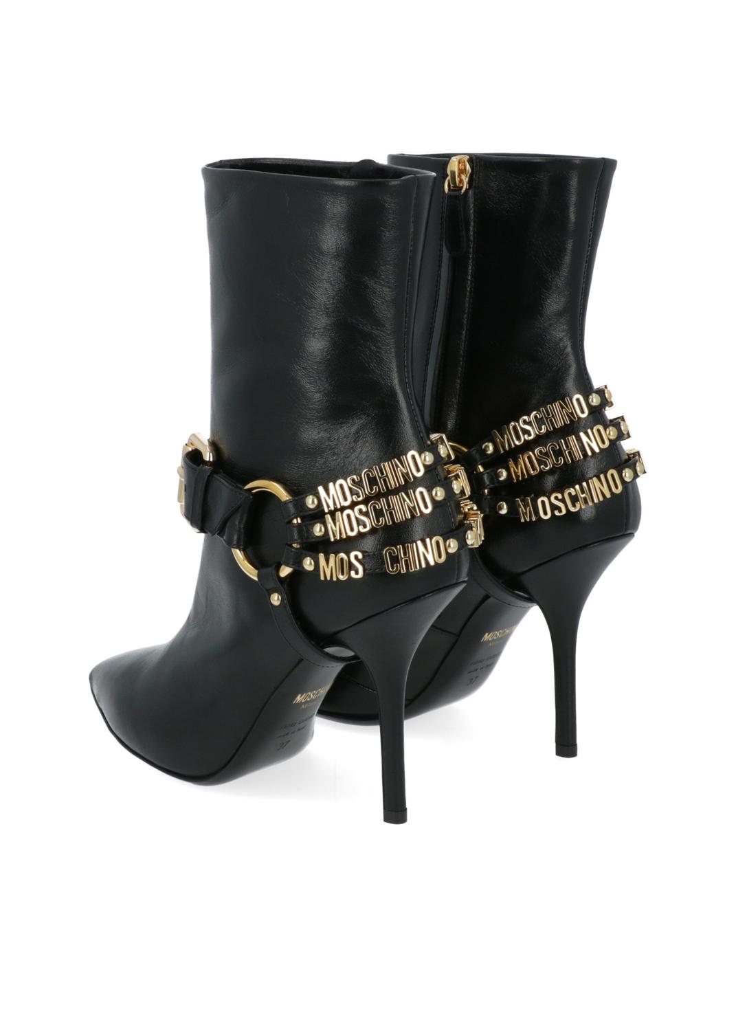 Moschino botines Mini Lettering MSC-MA2102A - LOUDER Lifestyle