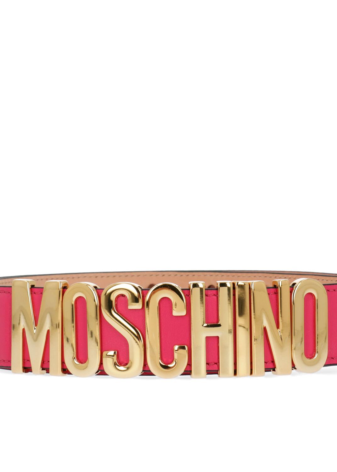 Moschino cinturón con logo MSC-A8035