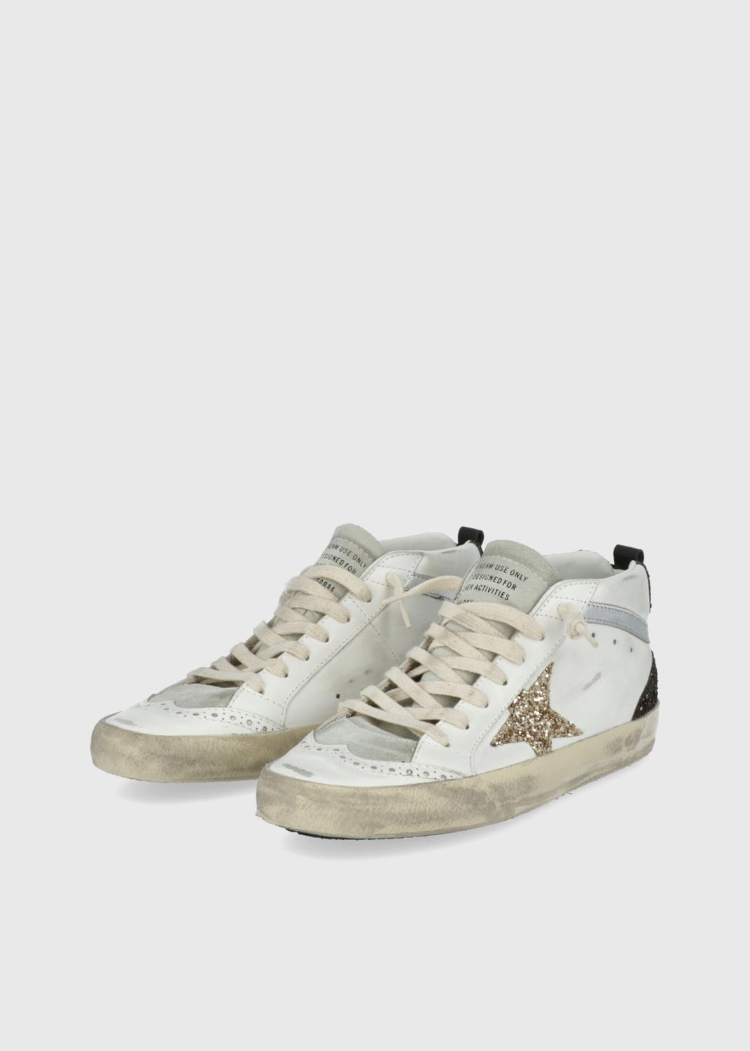 Golden Goose tenis Mid-Star para mujer GLG-ZDMIDSTA - LOUDER Lifestyle