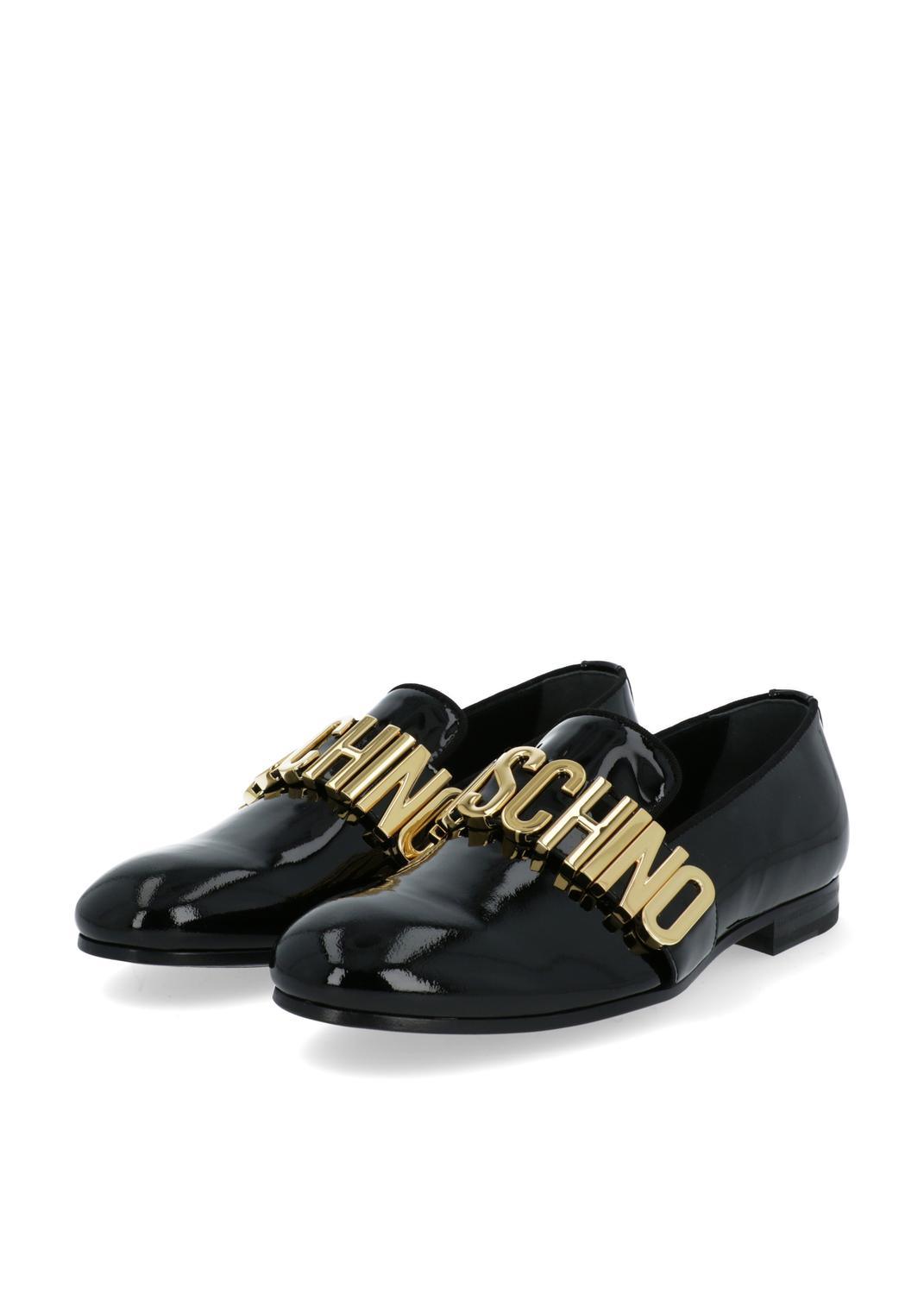 Moschino mocasines con logo Lettering hombre MSC-MB10102 - LOUDER Lifestyle