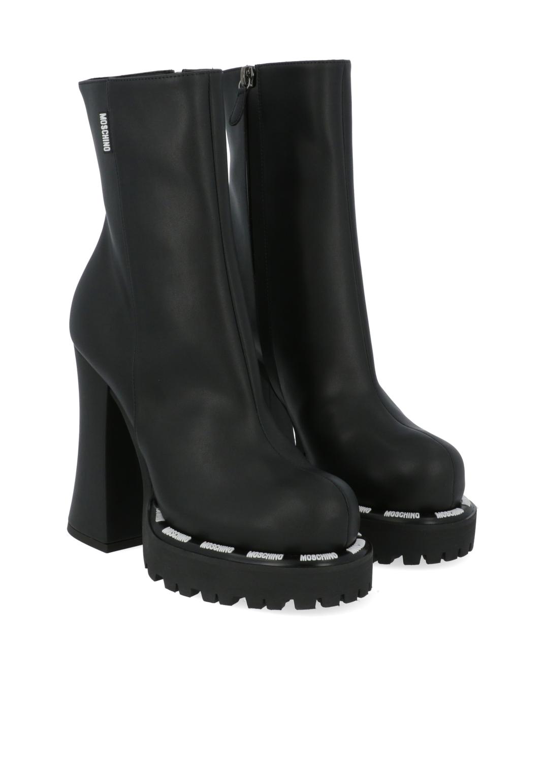 Moschino botines Label MSC-MA2108C - LOUDER Lifestyle