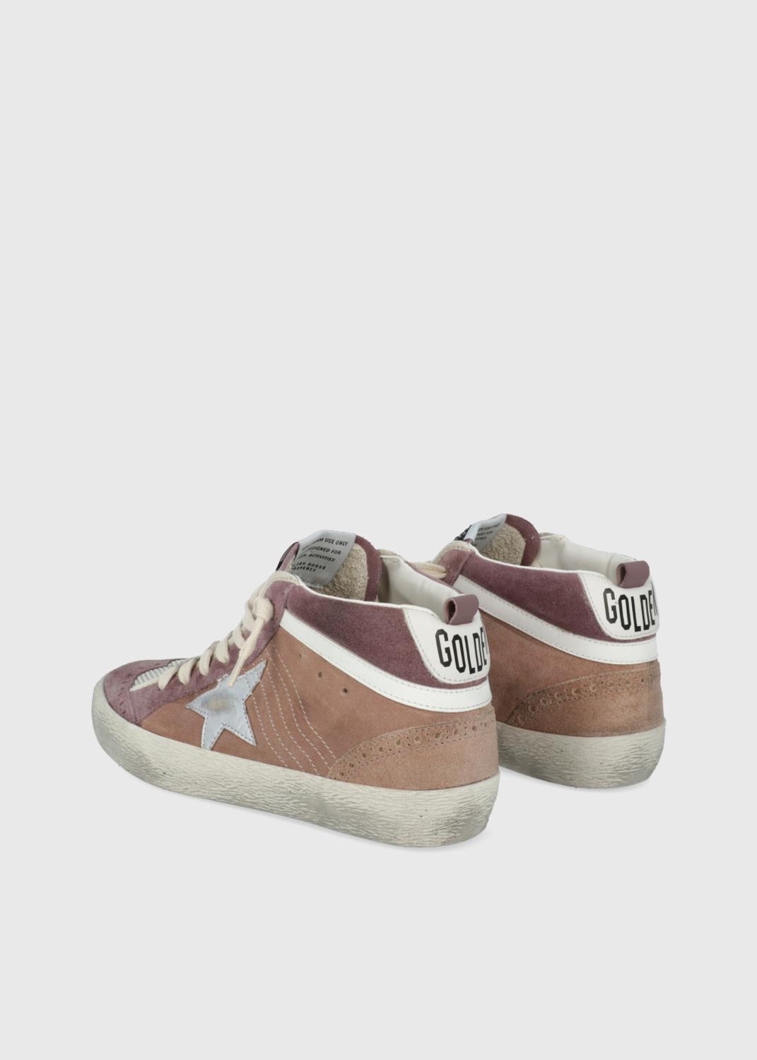 Golden Goose tenis Mid-Star para mujer GLG-ZDMIDSTA - LOUDER Lifestyle