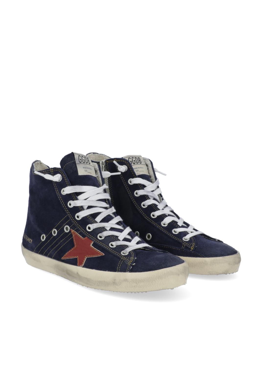 Golden Goose tenis altos Francy para hombre GLG-ZCFRANCY - LOUDER Lifestyle