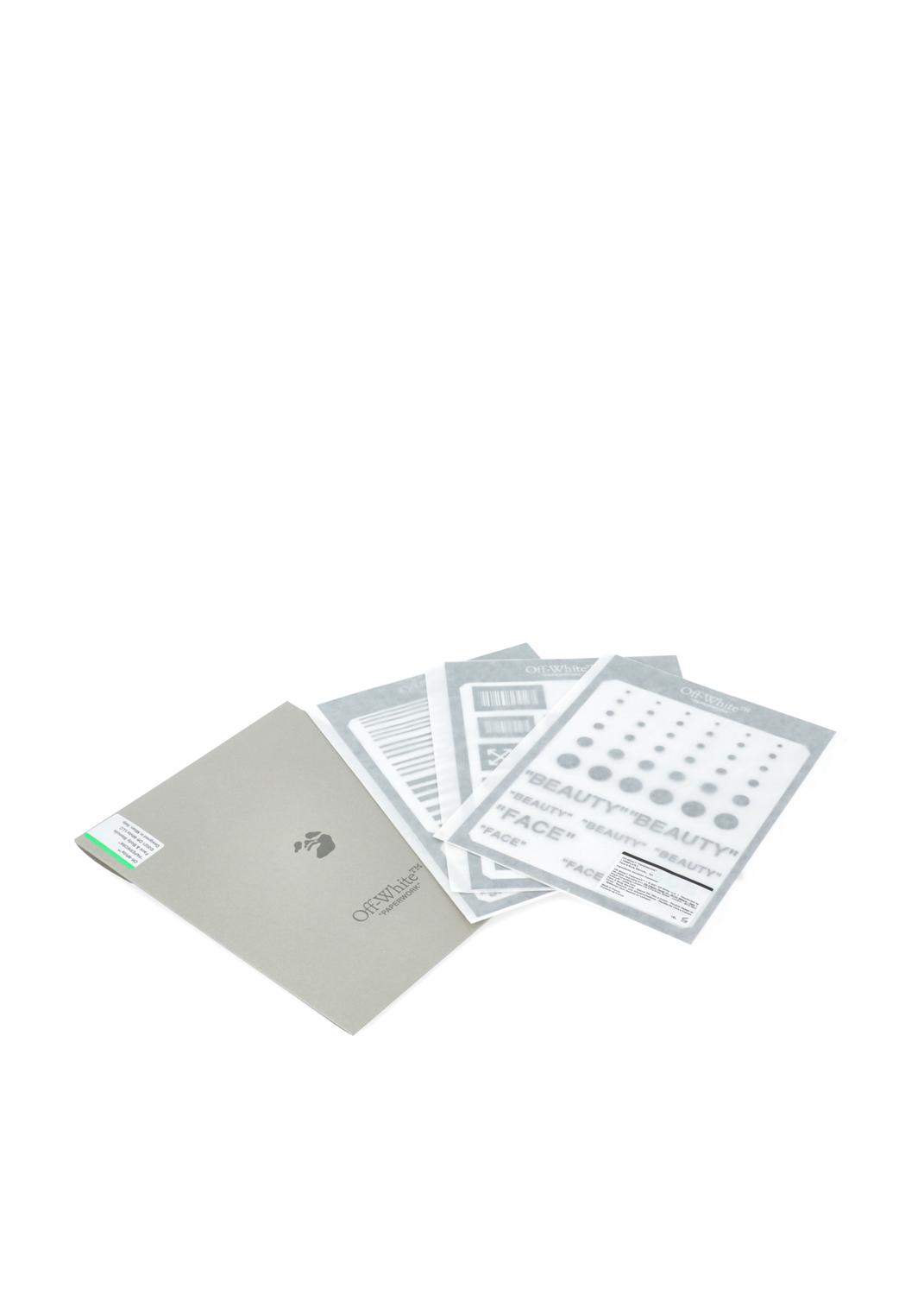 Off-White box de crayones para rostro y cuerpo FFW-OC00B22G
