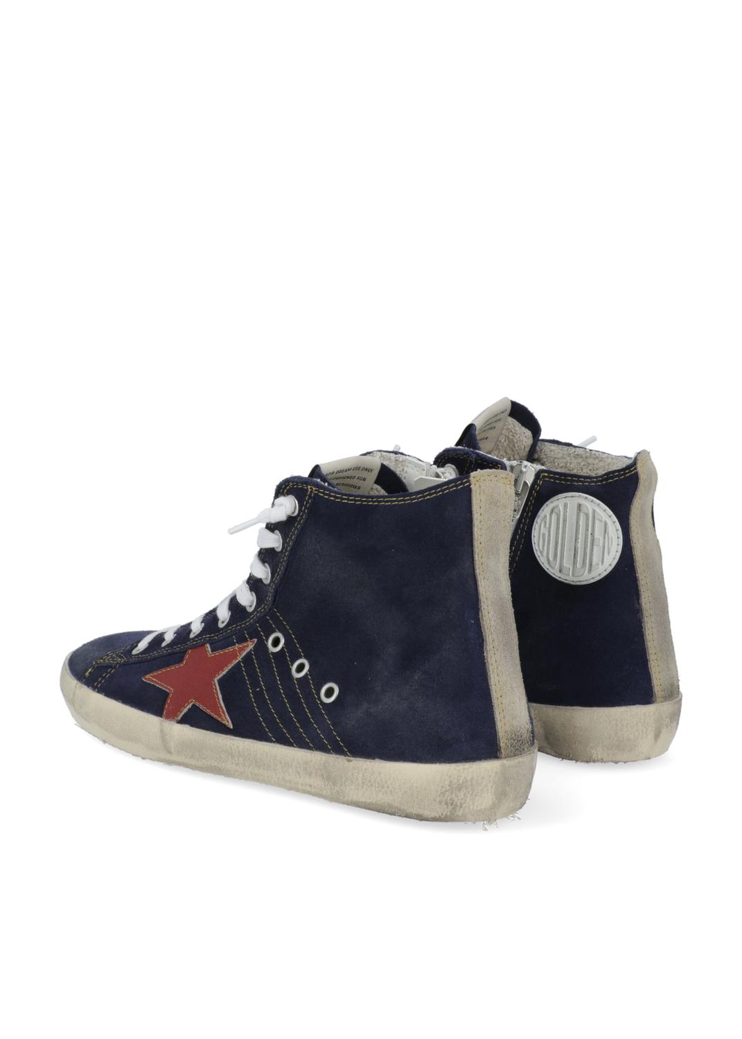 Golden Goose tenis altos Francy para hombre GLG-ZCFRANCY - LOUDER Lifestyle